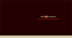 Desktop Screenshot of box24casino.com